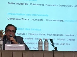 Photo de Patrick Ayoun lors du colloque n°9.