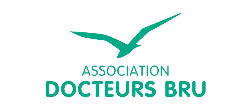 Logo de l'Association Docteurs Bru sur fond transparent